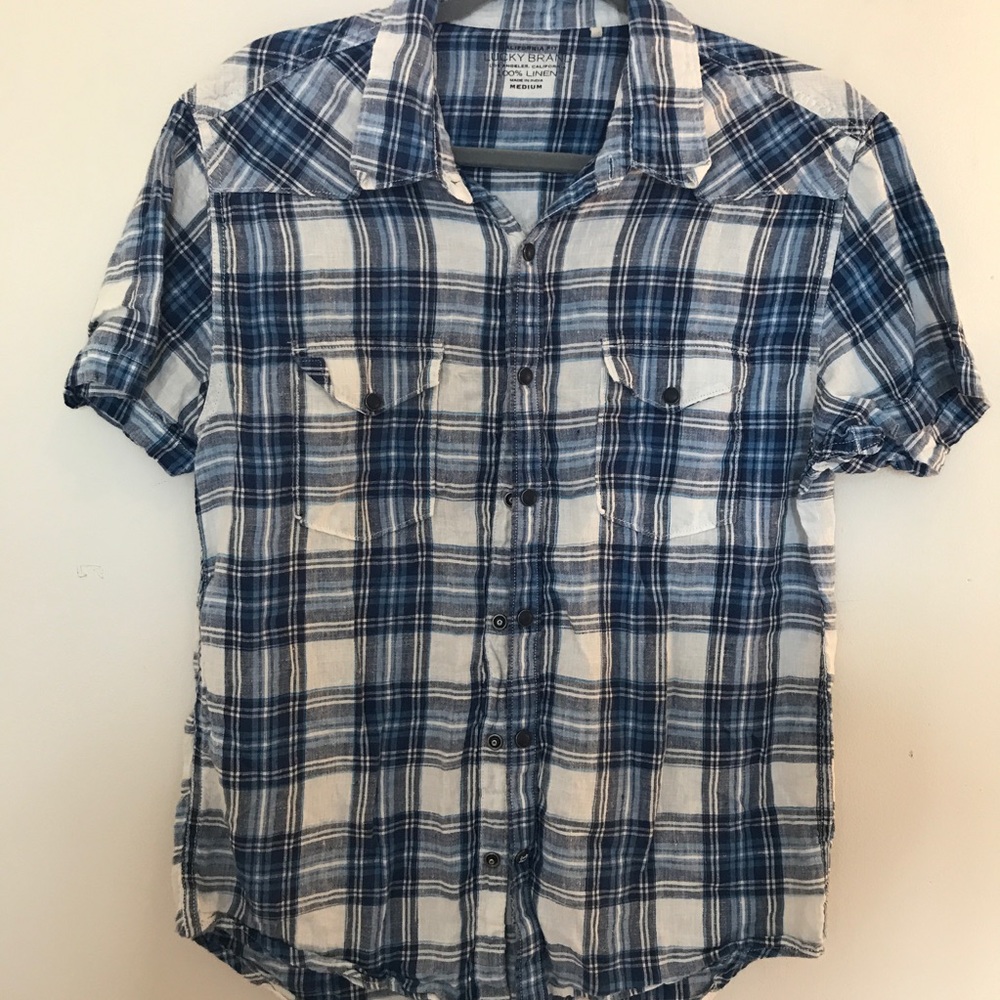 LUCKY BRAND BUTTON UP